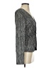 Alex Evenings Gray Long Sleeve Top Size S - photo 4
