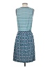 Max Studio Print Teal Casual Dress Size XS - photo 2