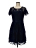 Grayson 100% Polyester Blue Cocktail Dress Size 8 - photo 1