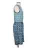 Max Studio Print Teal Casual Dress Size XS - photo 4