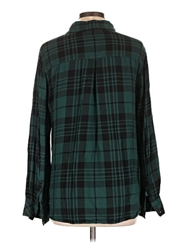 Cosmic Blue Love Long Sleeve Blouse (view 2)