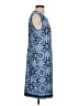 Sandra Darren Print Blue Casual Dress Size S - photo 4