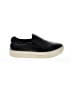 J/Slides 100% Leather Black Sneakers Size 6 1/2 - photo 1