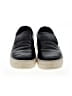 J/Slides 100% Leather Black Sneakers Size 6 1/2 - photo 2
