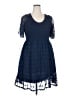 BTFBM 100% Polyester Blue Cocktail Dress Size XXL - photo 1