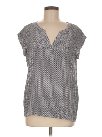 Joie Short Sleeve Silk Top (view 1)