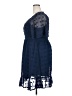 BTFBM 100% Polyester Blue Cocktail Dress Size XXL - photo 5