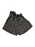 Unbranded 100% Polyester Stripes Black Shorts Size S - photo 1