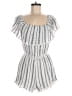 Lulus 100% Rayon Chevron-herringbone White Romper Size M - photo 1