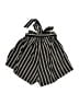 Unbranded 100% Polyester Stripes Black Shorts Size S - photo 2