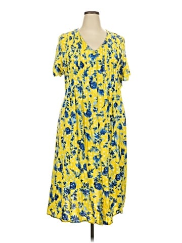Woman Within Casual Dress (view 1)