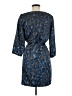 Express Animal Print Blue Casual Dress Size M - photo 2