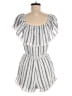 Lulus 100% Rayon Chevron-herringbone White Romper Size M - photo 2