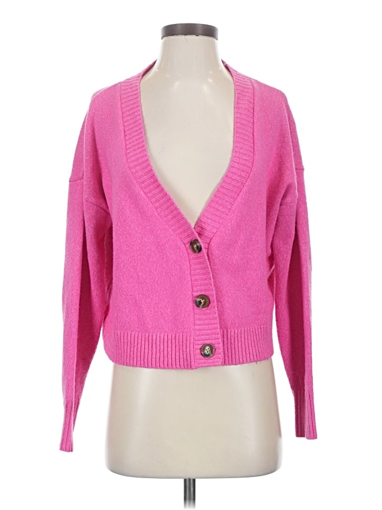 Pre-owned Wild Fable Cardigan Sweater In Pink