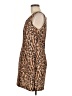 Unbranded 100% Polyester Animal Print Brown Casual Dress Size 9 - photo 5