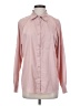 Assorted Brands 100% Polyester Solid Pink Long Sleeve Blouse Size S - photo 1