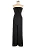 Stitch + Feather Solid Black Jumpsuit Size M - photo 1