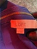 Ann Taylor LOFT 100% Polyester Solid Blue Casual Dress Size 6 - photo 7