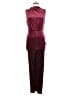 Lulus Burgundy Jumpsuit Size M - photo 1