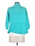 North Crest 100% Cotton Teal Cardigan Size S - photo 2