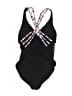 La Blanca Argyle Black One Piece Swimsuit Size S - photo 2