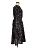 Larry Levine 100% Polyester Paisley Black Cocktail Dress Size 6 - photo 4