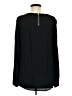 Xhilaration Black Long Sleeve Blouse Size M - photo 2