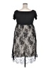 Shein Curve Black Cocktail Dress Size 18 Plus (3) - photo 2