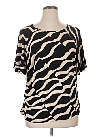 RACHEL Rachel Roy Short Sleeve Blouse (view 1)