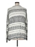 Gibson Latimer Print Silver Pullover Sweater Size XL - photo 2