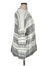 Gibson Latimer Print Silver Pullover Sweater Size XL - photo 4