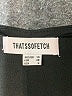 THATSSOFETCH Solid Black Cocktail Dress Size 6 - photo 4