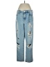PacSun Hearts Blue Jeans Size 27 waist - photo 1