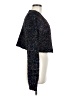 Venus Tweed Blue Black Cardigan Size M - photo 4