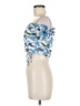 Tiger Mist Blue Short Sleeve Top Size XS - photo 5