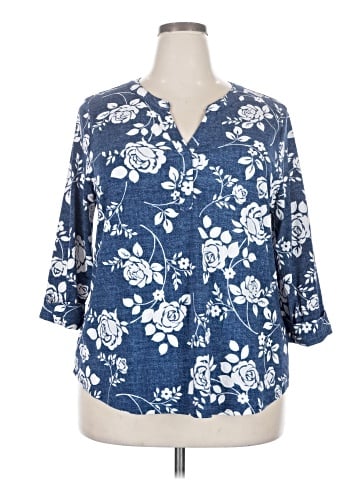 Papermoon 3/4 Sleeve Blouse (view 1)