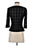 St. John Black 3/4 Sleeve Top Size P (petite) - photo 2
