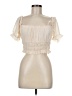 Forever 21 Ivory Short Sleeve Top Size M - photo 1