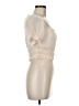 Forever 21 Ivory Short Sleeve Top Size M - photo 4