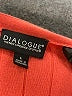 Dialogue Orange Sleeveless T-Shirt Size L - photo 7