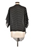 Max Studio 100% Polyester Polka Dots Black 3/4 Sleeve Blouse Size L - photo 2