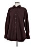 Athleta 100% Polyester Solid Burgundy Long Sleeve Blouse Size M - photo 1