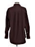 Athleta 100% Polyester Solid Burgundy Long Sleeve Blouse Size M - photo 2