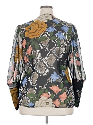 CAbi 3/4 Sleeve Blouse (view 2)