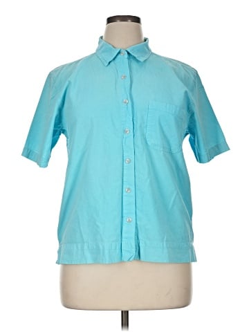Erika & Co. Short Sleeve Button-Down Shirt (view 1)