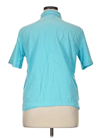 Erika & Co. Short Sleeve Button-Down Shirt (view 2)