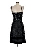 CITRINE 100% Polyester Stars Black Cocktail Dress Size 4 - photo 2