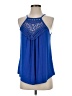 Halife Blue Sleeveless Blouse Size S - photo 1