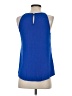 Halife Blue Sleeveless Blouse Size S - photo 2