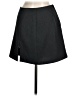 XOXO 100% Polyester Solid Black Gray Casual Skirt Size 7 - photo 2